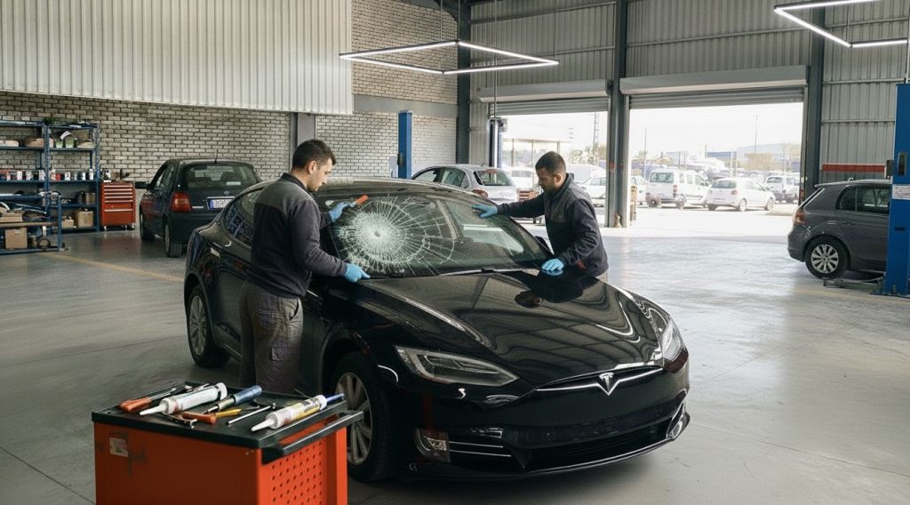 Cam Çatlağı Değişimi