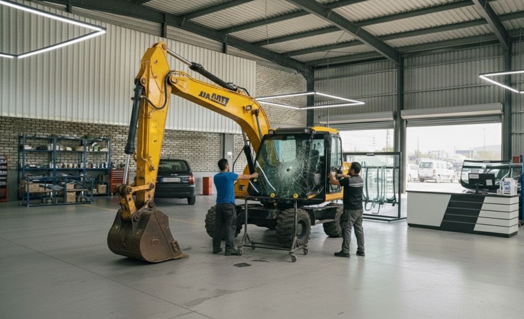 İş Makinası Cam Değişimi