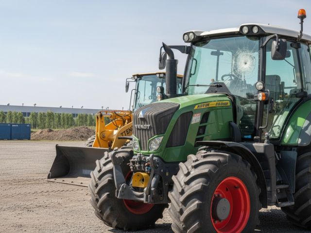 Traktör Camı Değişimi