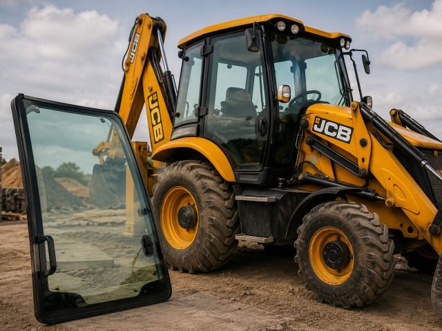 JCB İş Makinası Camları